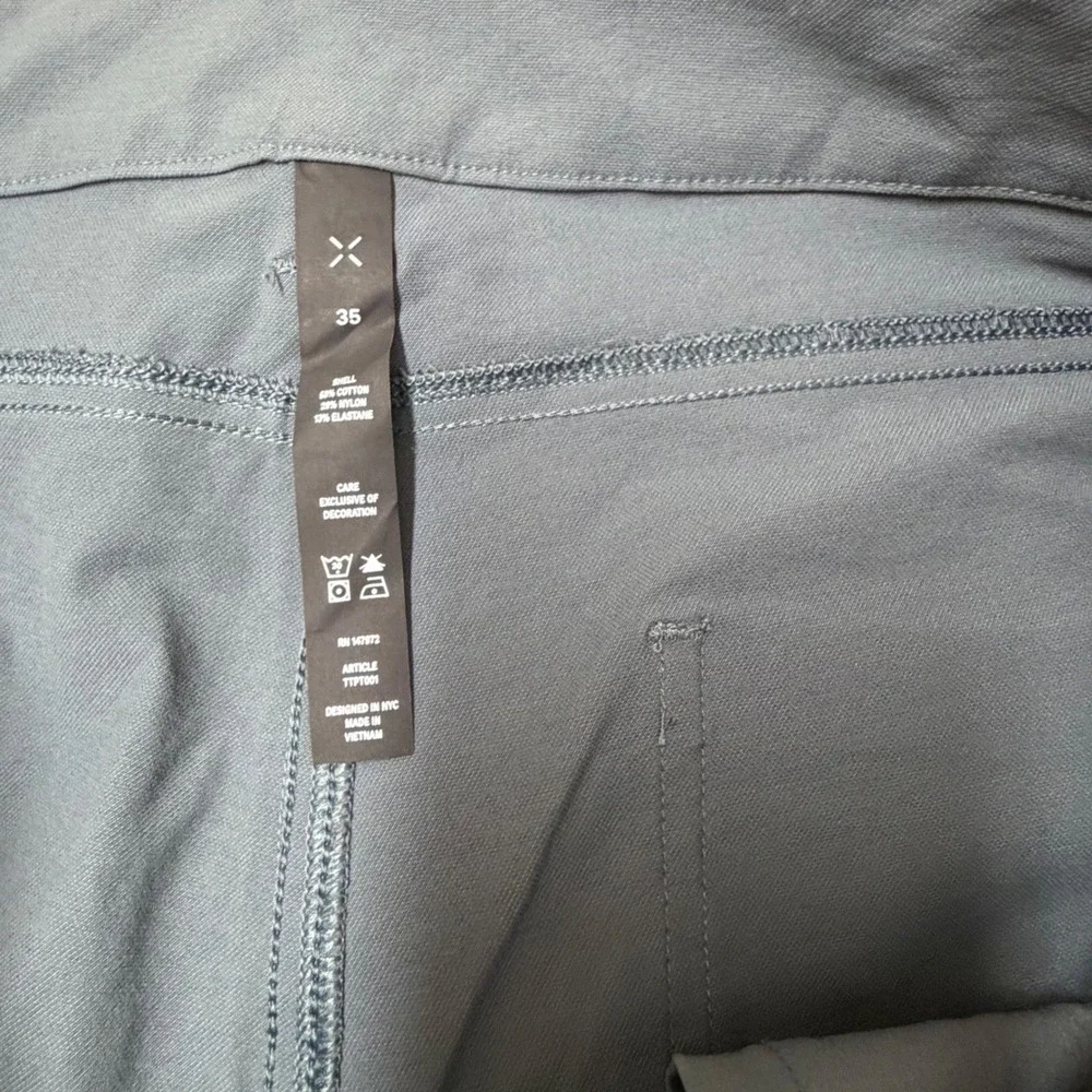 Ten Thousand Mens Tactical Utility Performance Pants 40x31 Grey Stretch Golf